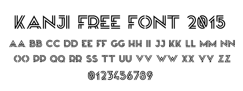 Sans: Kanji Free font