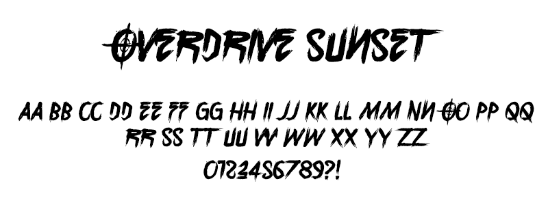 Sunset Overdrive Font Download - Fonts4Free