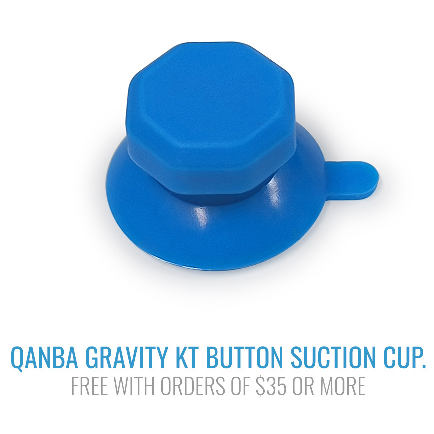 Qanba Gravity KT Adjustable Throw 24mm Translucent Arcade Button